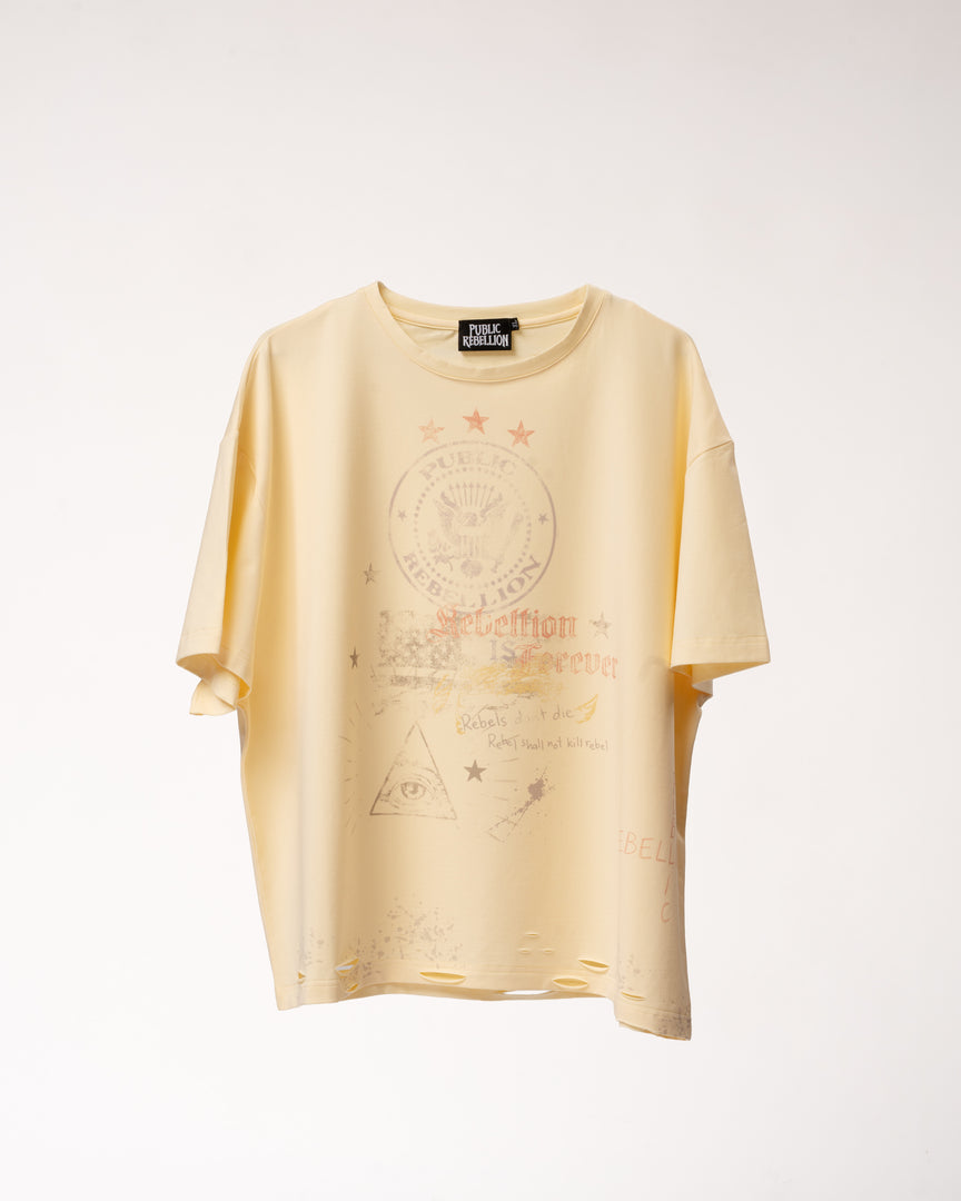 PASSPORT TEE (YELLOW)