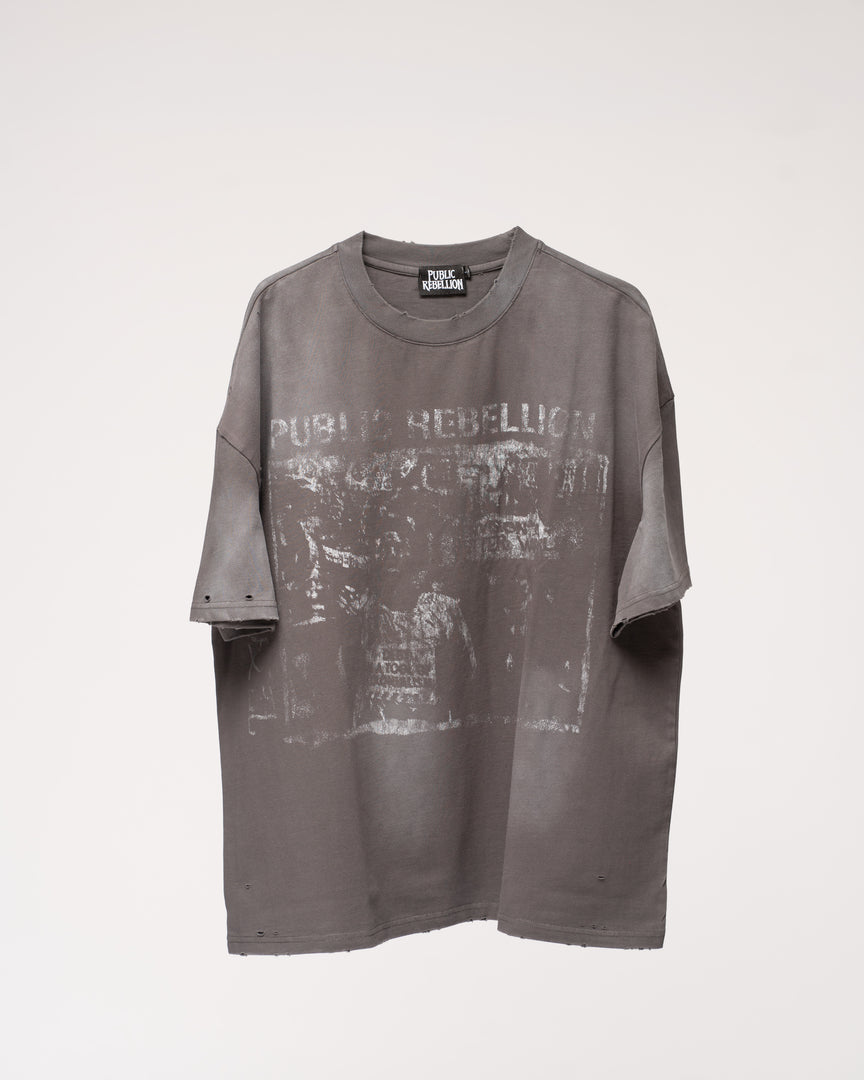 PROTEST TEE (GRAY)